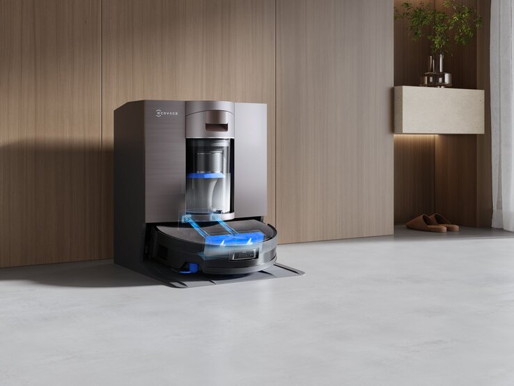 Zu sehen ist einer der neuen Ecovacs Roboter