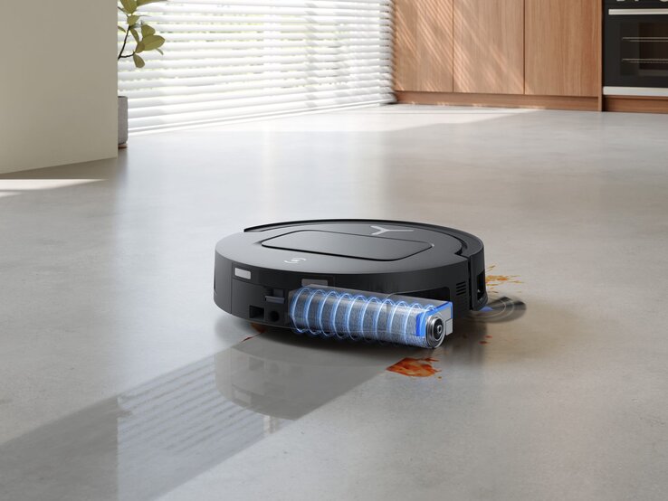 DEEBOT X9 PRO OMNI im Wischeinsatz. | © ECOVACS