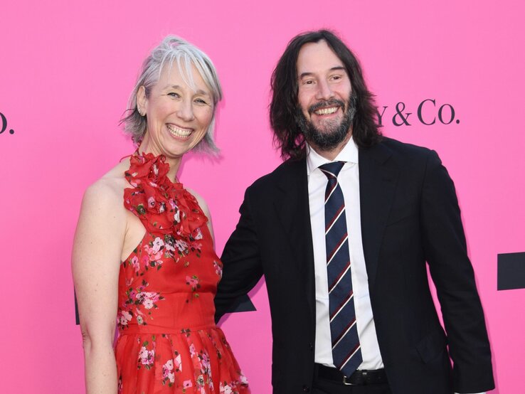 Alexandra Grant und Keanu Reeves | © IMAGO / ZUMA Wire