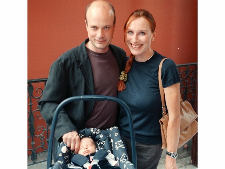 Andrea Sawatzki und Christian Berkel mit Sohn | © Getty Images/Peter Bischoff Andrea Sawatzki und Christian Berkel mit Baby-Sohn | © Getty Images/Peter Bischoff